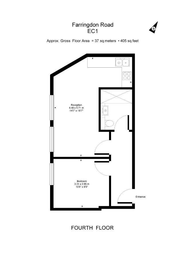 Heinze Flat 402 - One Bedroom Fourth Floor Flat By City Living Лондон Екстер'єр фото